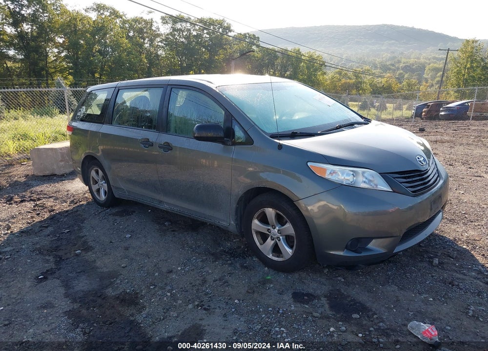 2011 TOYOTA SIENNA BASE V6 VIN: 5TDZK3DC3BS140700