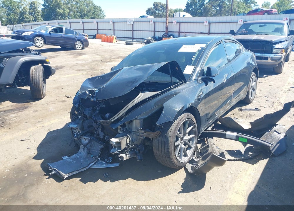 2023 TESLA MODEL 3 LONG RANGE DUAL MOTOR ALL-WHEEL DRIVE VIN: 5YJ3E1EB2PF386513