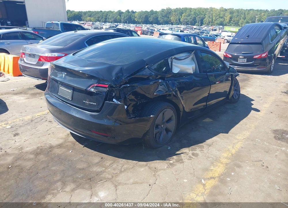 2023 TESLA MODEL 3 LONG RANGE DUAL MOTOR ALL-WHEEL DRIVE VIN: 5YJ3E1EB2PF386513