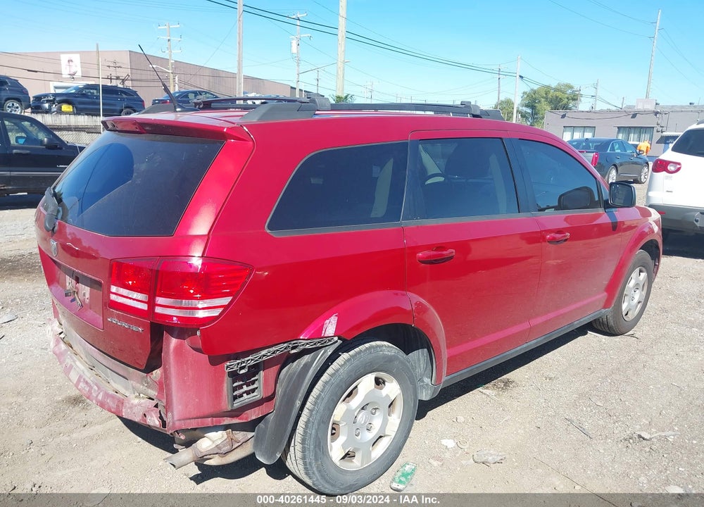2010 DODGE JOURNEY SE VIN: 3D4PG4FB7AT247811