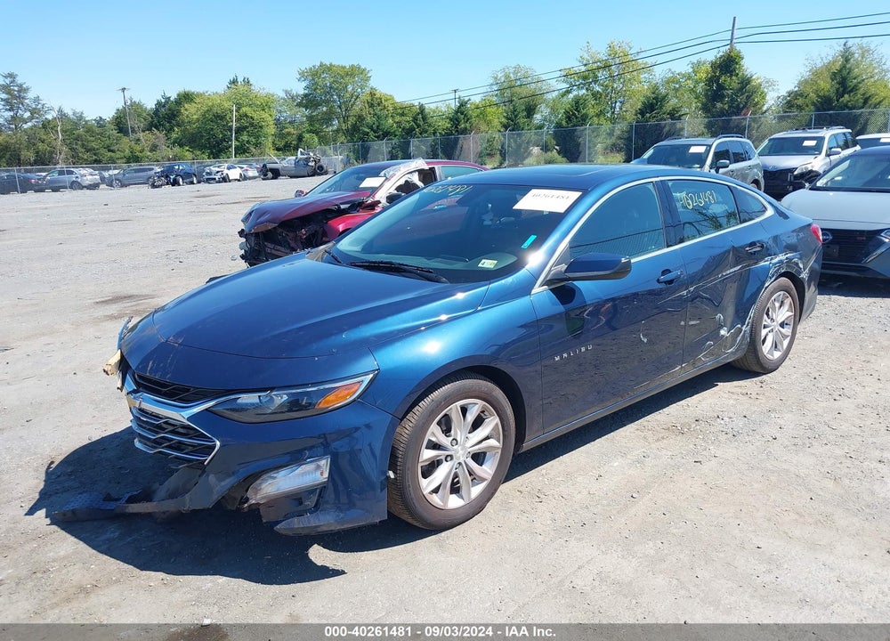 2020 CHEVROLET MALIBU FWD LT VIN: 1G1ZD5ST8LF006607