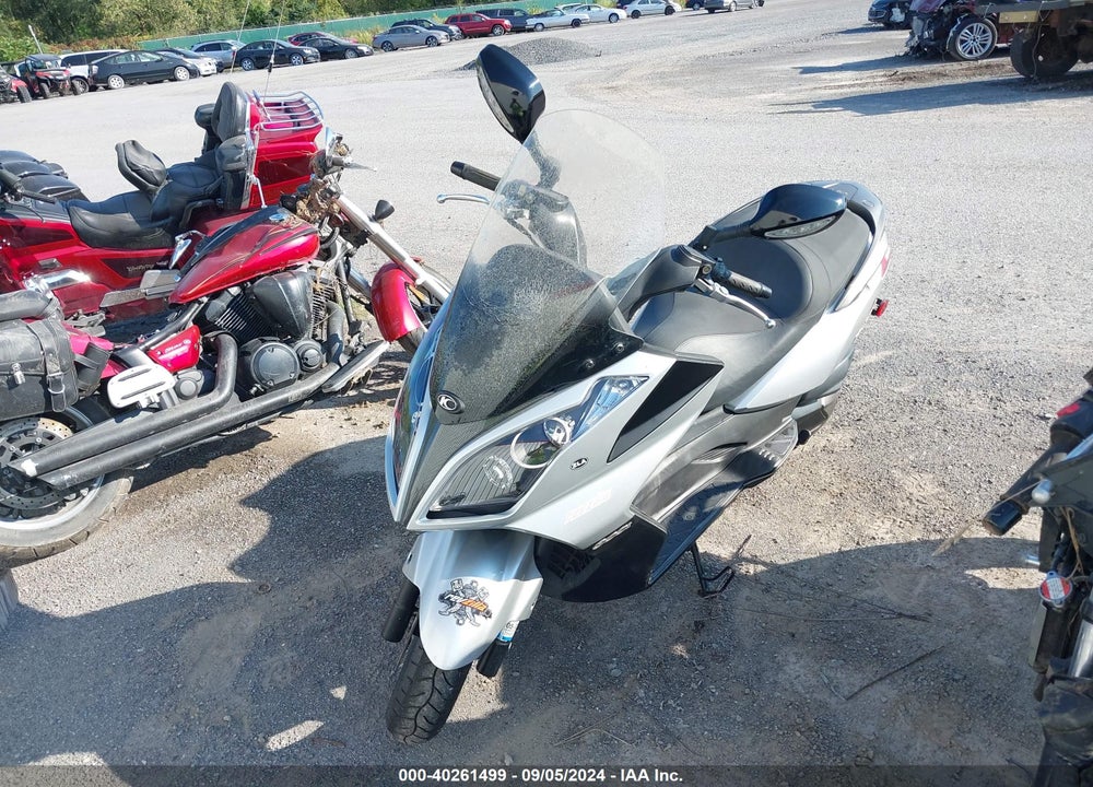 2013 KYMCO USA INC DOWNTOWN VIN: RFBV2M281DB420499