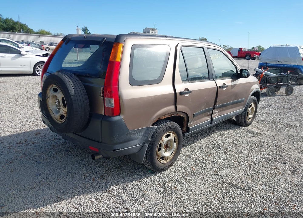 2004 HONDA CR-V LX VIN: JHLRD68544C017633
