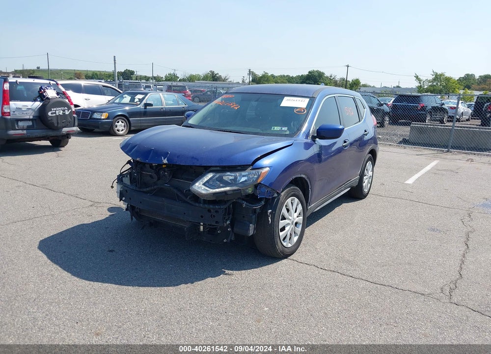 2017 NISSAN ROGUE S VIN: KNMAT2MT9HP507218