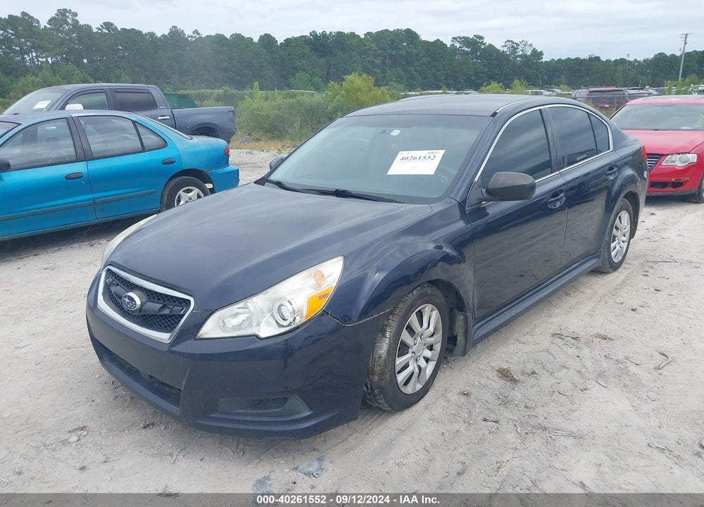 2012 SUBARU LEGACY 2.5I VIN: 4S3BMCA62C3009030