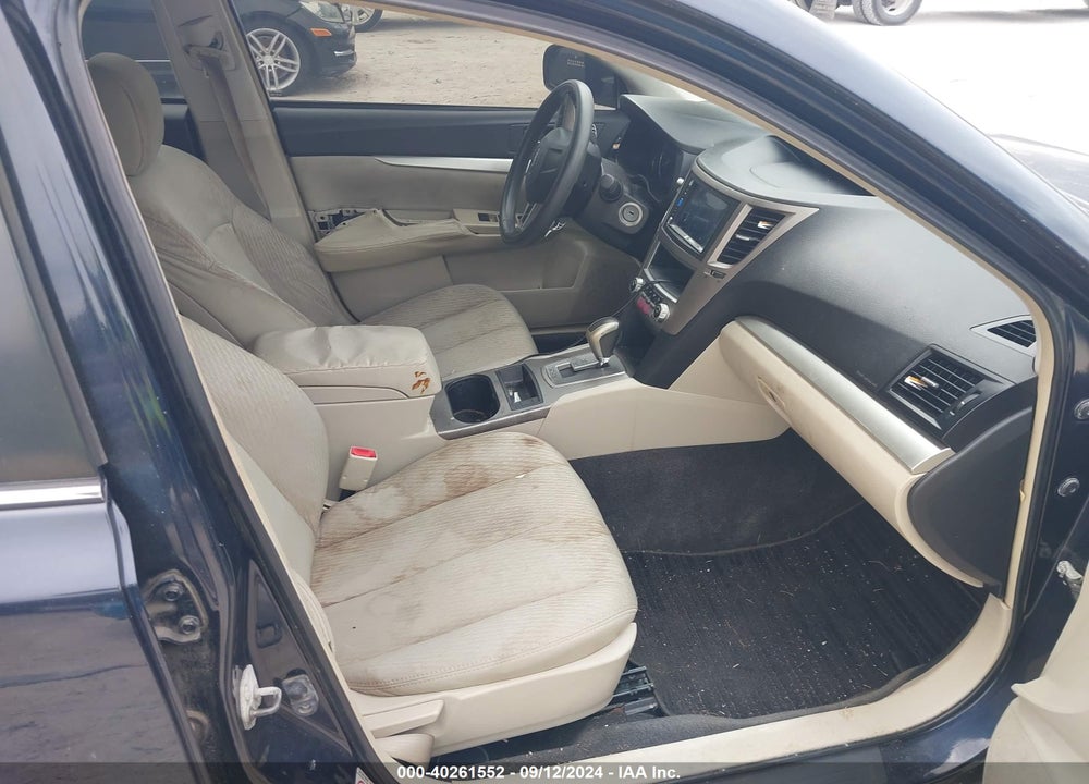 2012 SUBARU LEGACY 2.5I VIN: 4S3BMCA62C3009030