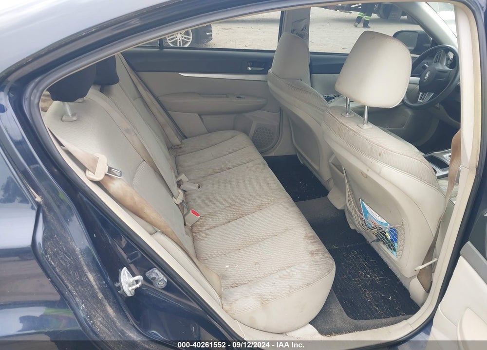 2012 SUBARU LEGACY 2.5I VIN: 4S3BMCA62C3009030