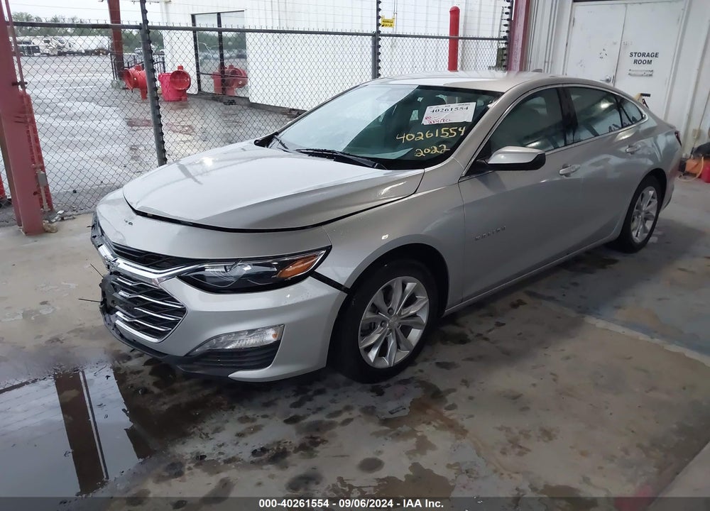 2022 CHEVROLET MALIBU FWD LT VIN: 1G1ZD5ST8NF104412