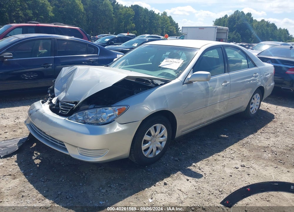 2006 TOYOTA CAMRY LE VIN: 4T1BE32K46U695896