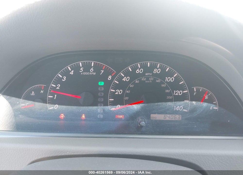 2006 TOYOTA CAMRY LE VIN: 4T1BE32K46U695896