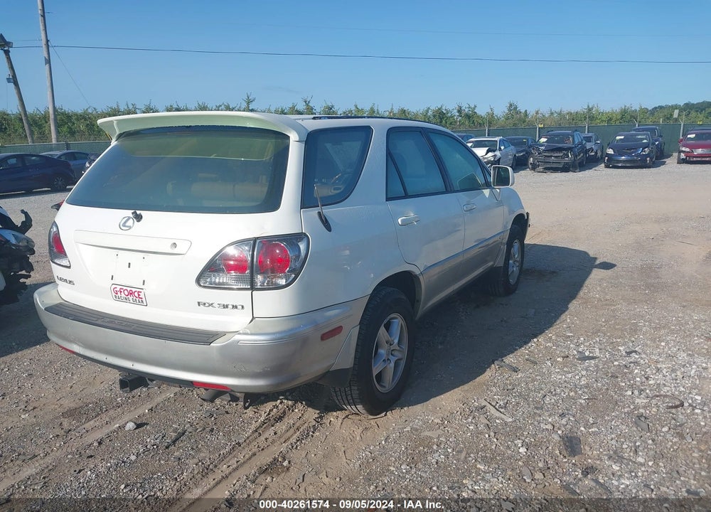 2001 LEXUS RX 300 VIN: JTJHF10U910189336