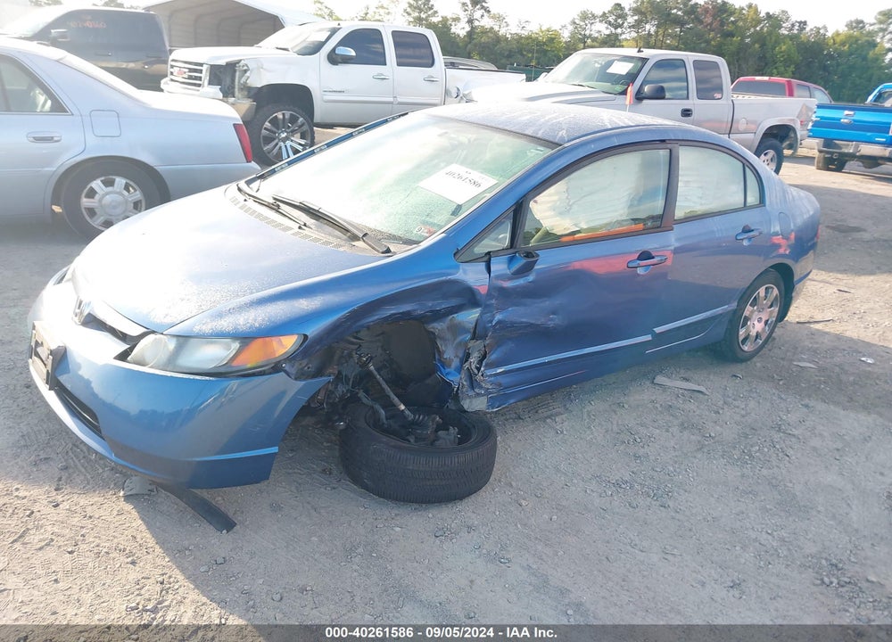 2007 HONDA CIVIC VIN: 1HGFA16527L098166