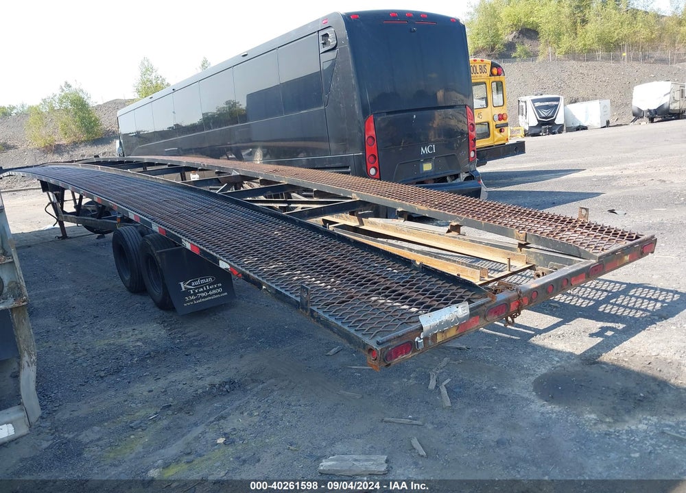 2018 KAUFMAN TRAILERS CAR CARRIER TRAILER VIN: 5VGFW5328JL008299