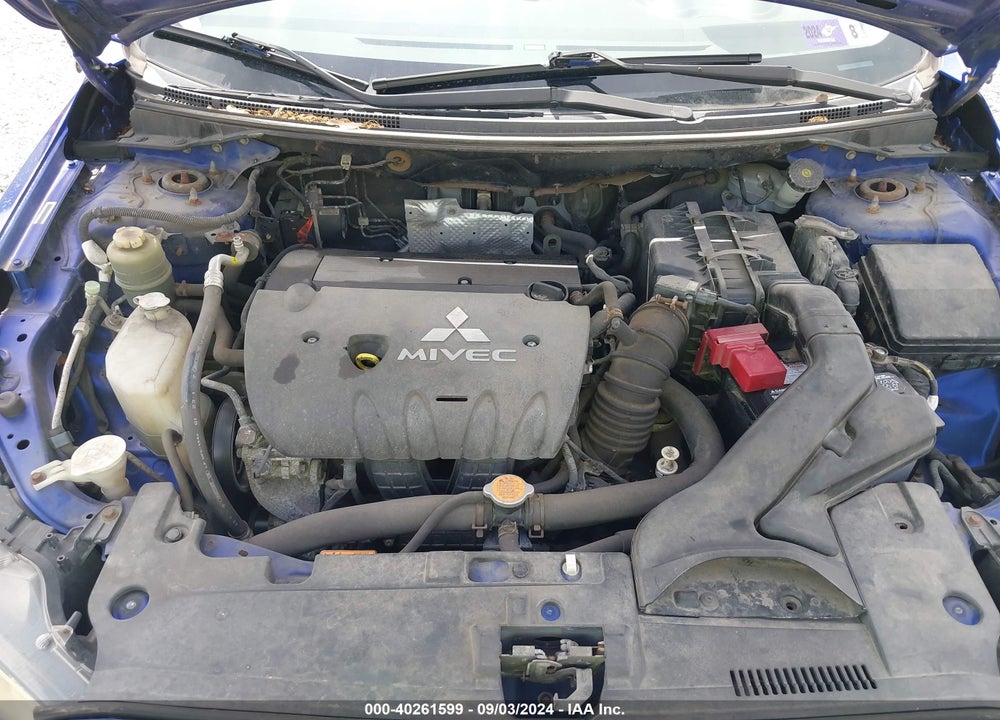 2008 MITSUBISHI LANCER DE/ES VIN: JA3AU26U18U037804