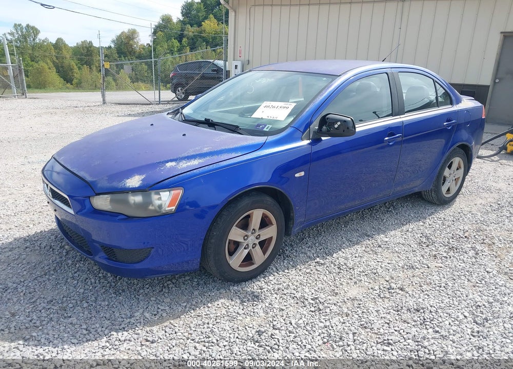 2008 MITSUBISHI LANCER DE/ES VIN: JA3AU26U18U037804