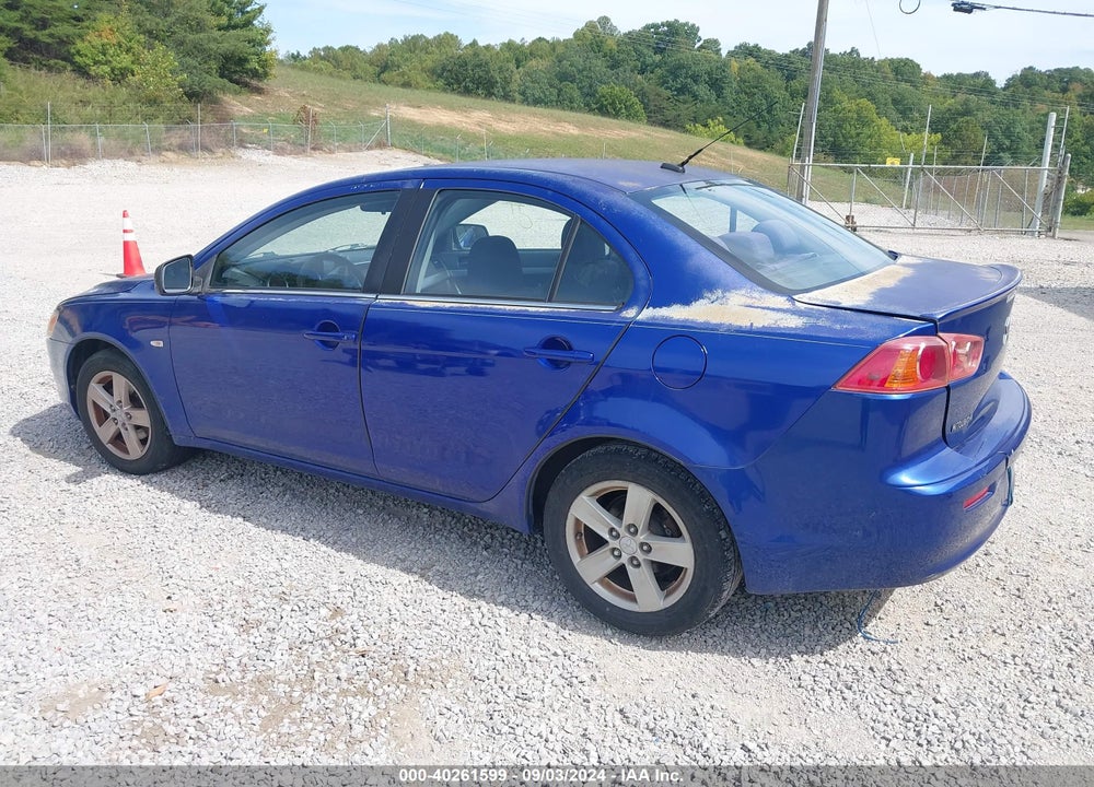 2008 MITSUBISHI LANCER DE/ES VIN: JA3AU26U18U037804
