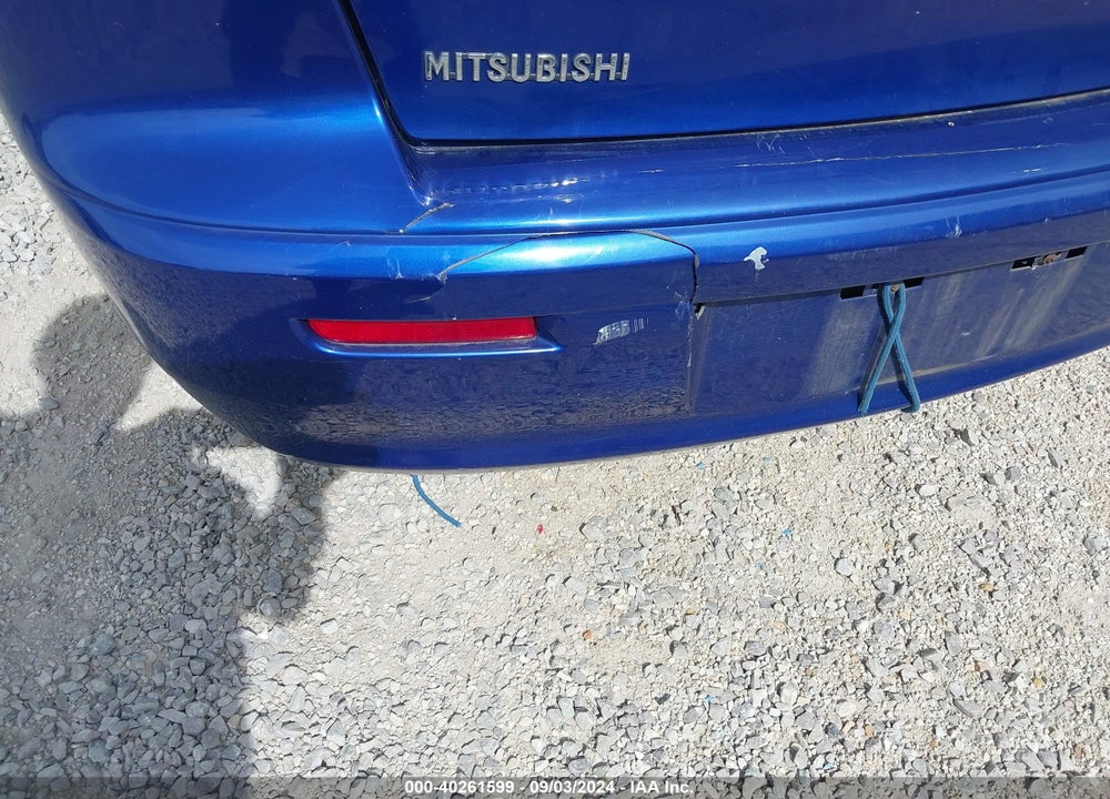 2008 MITSUBISHI LANCER DE/ES VIN: JA3AU26U18U037804