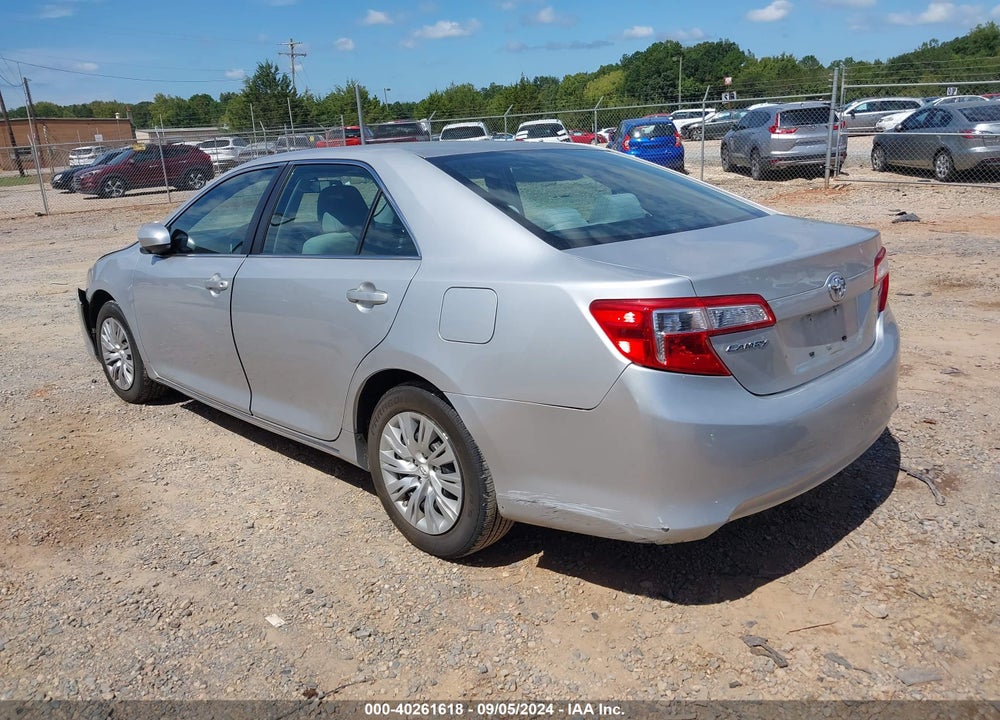 2012 TOYOTA CAMRY LE VIN: 4T1BF1FK0CU186394