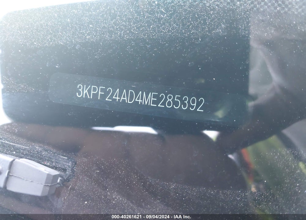 2021 KIA FORTE LXS VIN: 3KPF24AD4ME285392