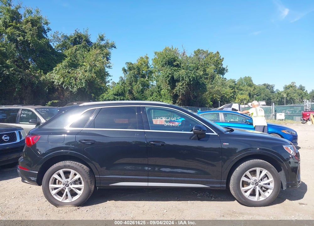 2022 AUDI Q3 PREMIUM PLUS 45 TFSI S LINE QUATTRO TIPTRONIC VIN: WA1EECF39N1070599
