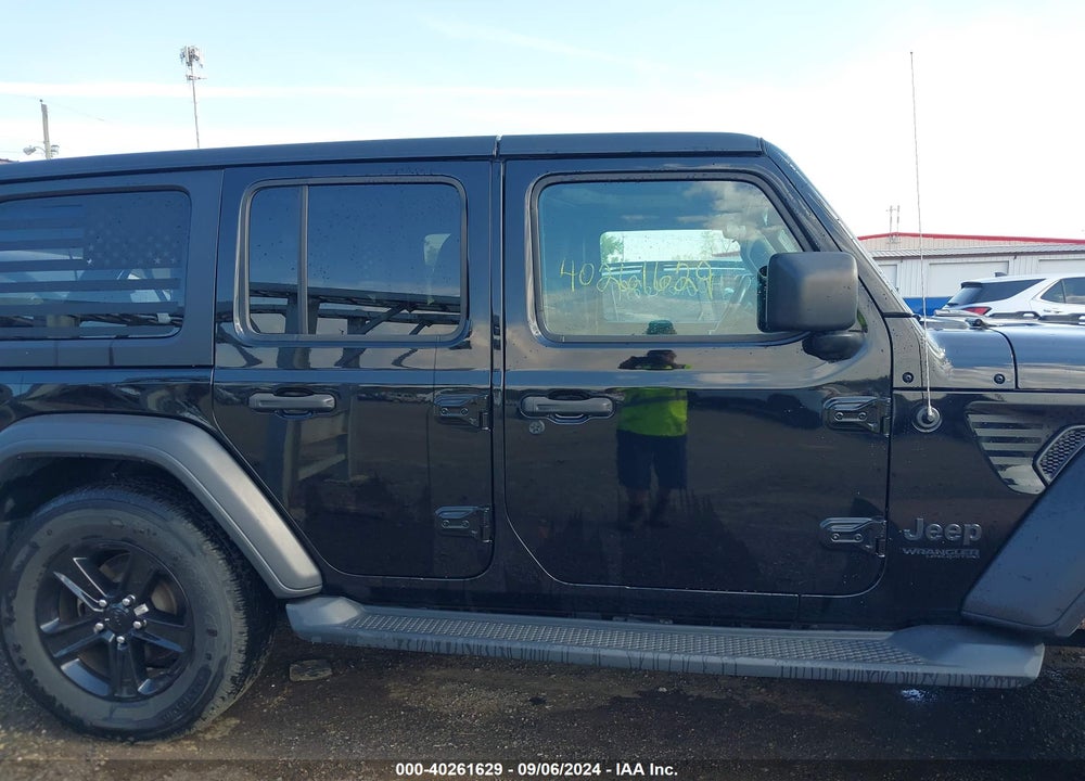 2019 JEEP WRANGLER UNLIMITED SPORT ALTITUDE 4X4 VIN: 1C4HJXDG7KW650427