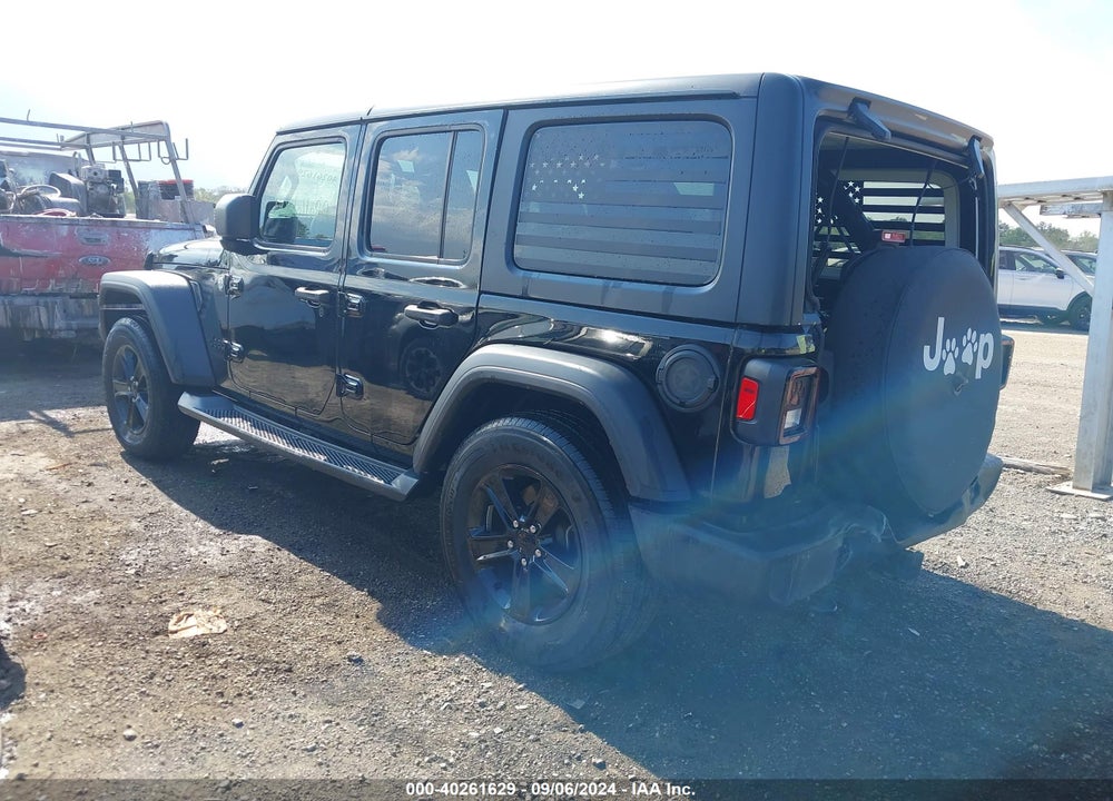 2019 JEEP WRANGLER UNLIMITED SPORT ALTITUDE 4X4 VIN: 1C4HJXDG7KW650427