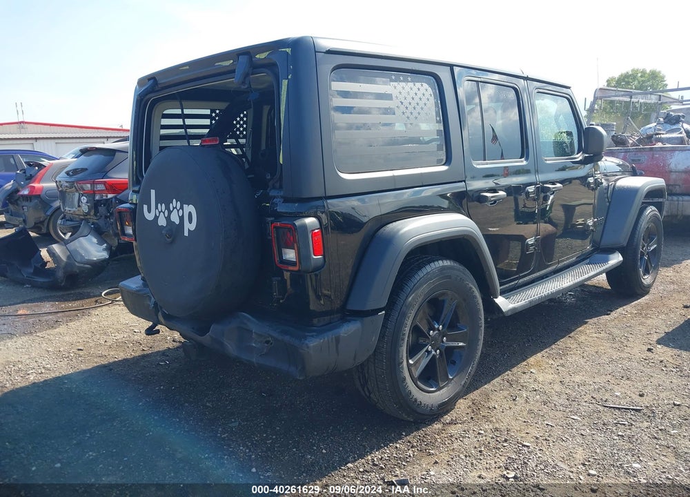 2019 JEEP WRANGLER UNLIMITED SPORT ALTITUDE 4X4 VIN: 1C4HJXDG7KW650427