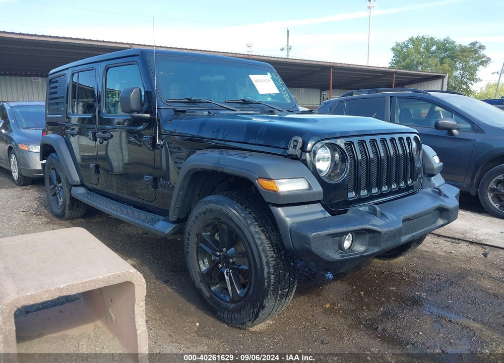 2019 JEEP WRANGLER UNLIMITED SPORT ALTITUDE 4X4 VIN: 1C4HJXDG7KW650427