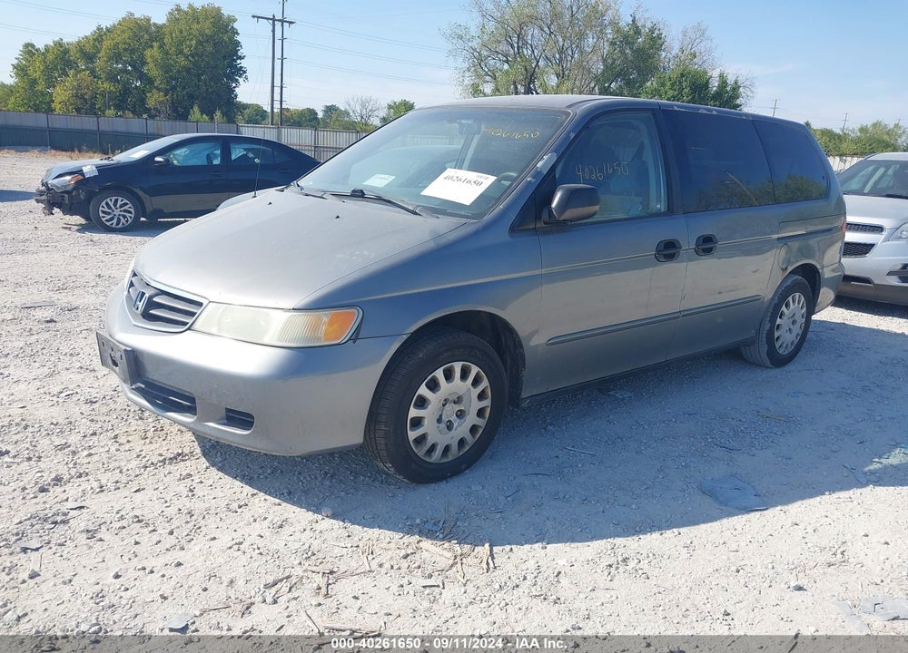 2002 HONDA ODYSSEY LX VIN: 5FNRL18532B027881