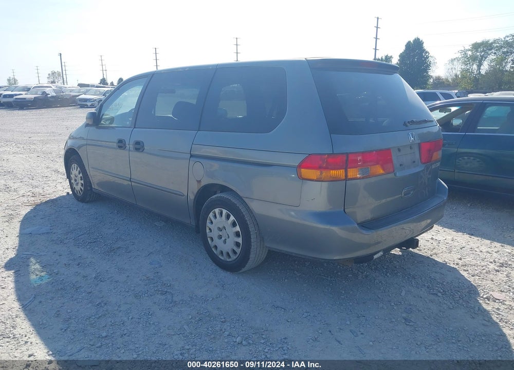 2002 HONDA ODYSSEY LX VIN: 5FNRL18532B027881