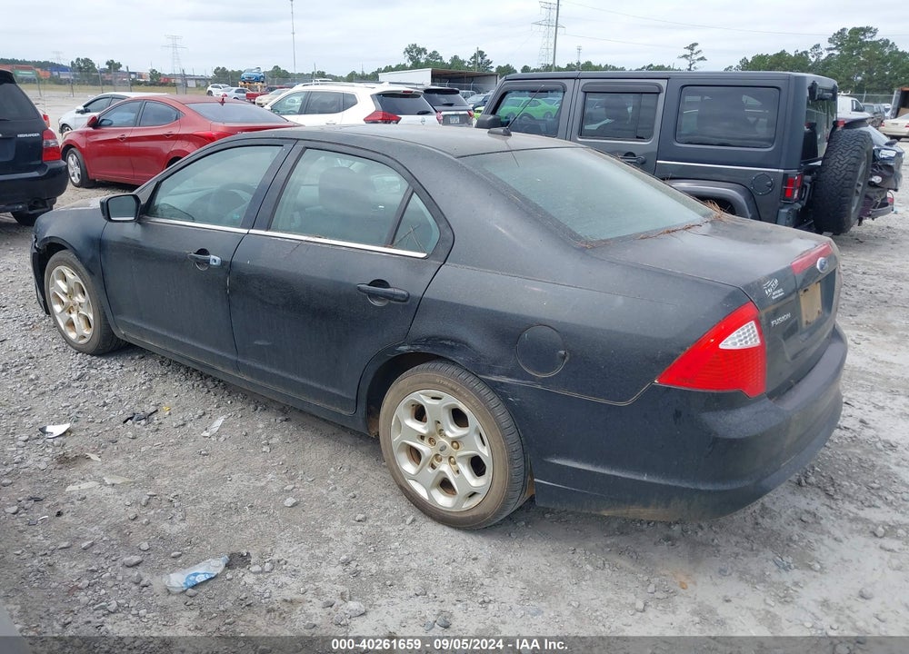 2010 FORD FUSION SE VIN: 3FAHP0HA9AR178458
