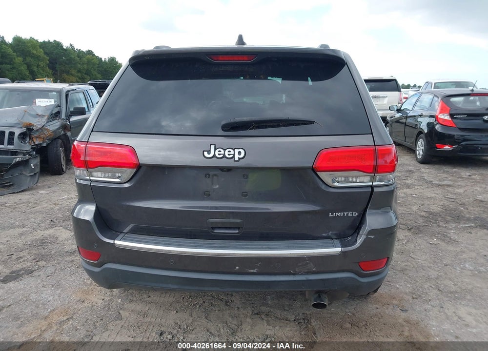 2017 JEEP GRAND CHEROKEE LIMITED 4X2 VIN: 1C4RJEBG4HC887852