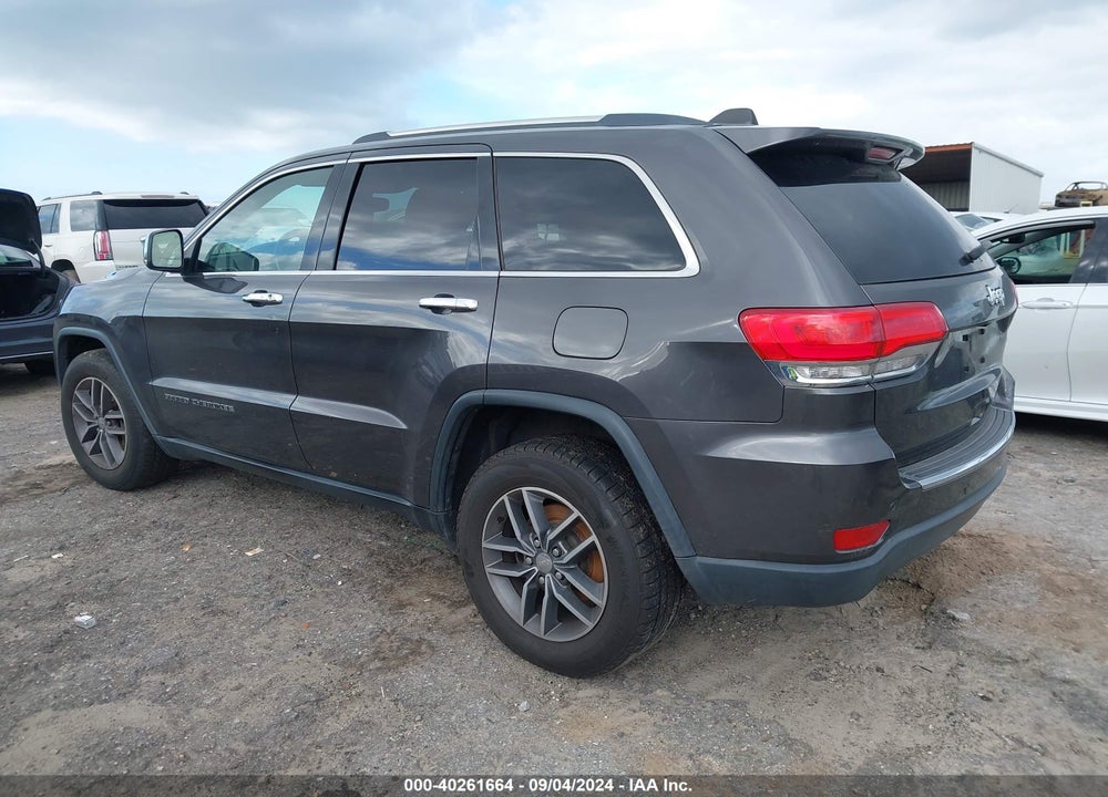 2017 JEEP GRAND CHEROKEE LIMITED 4X2 VIN: 1C4RJEBG4HC887852