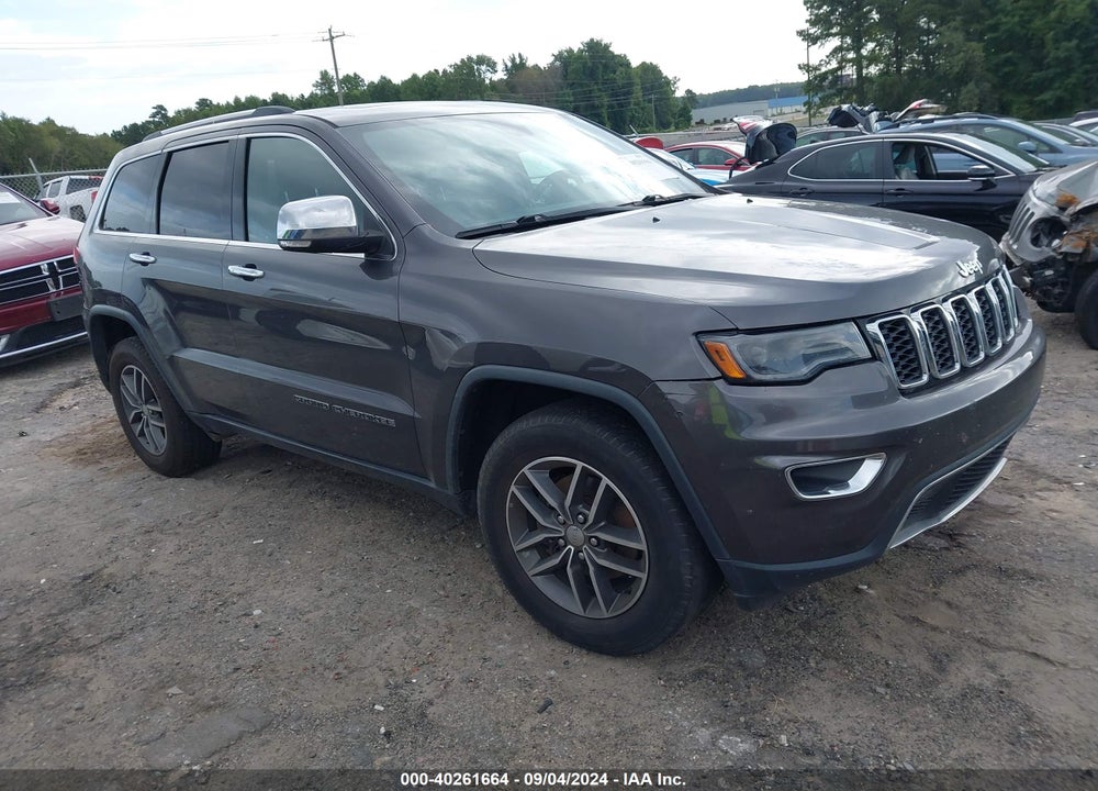 2017 JEEP GRAND CHEROKEE LIMITED 4X2 VIN: 1C4RJEBG4HC887852