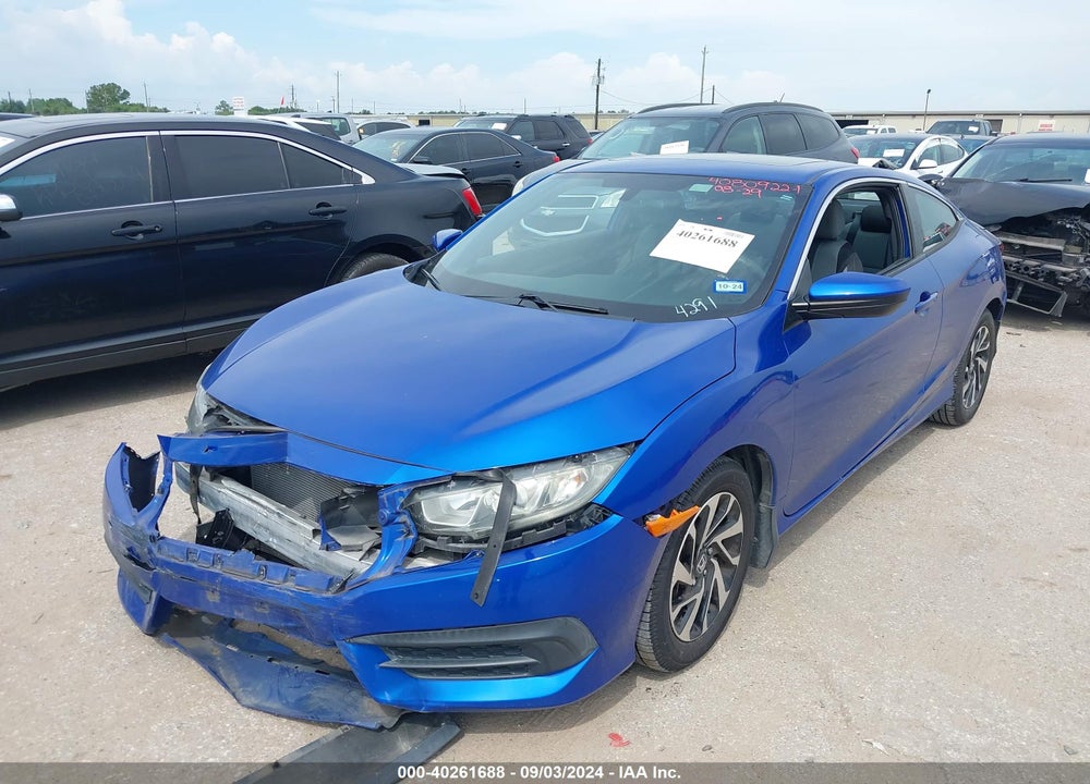 2016 HONDA CIVIC LX-P VIN: 2HGFC4B09GH314291