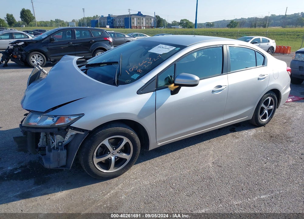 2015 HONDA CIVIC SE VIN: 19XFB2F79FE013592