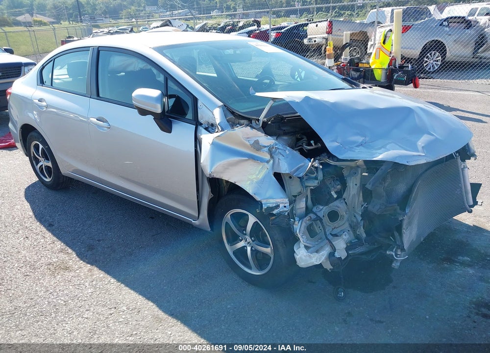2015 HONDA CIVIC SE VIN: 19XFB2F79FE013592