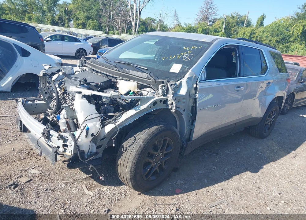 2020 CHEVROLET TRAVERSE FWD LT CLOTH VIN: 1GNERGKW8LJ328925