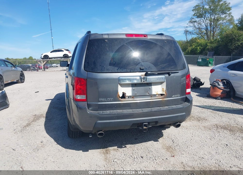 2010 HONDA PILOT EX-L VIN: 5FNYF4H54AB024846