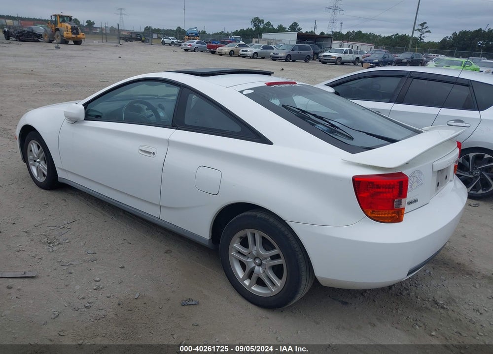 2002 TOYOTA CELICA GT VIN: JTDDR32TX20113778