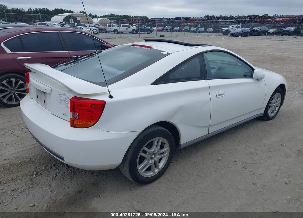 2002 TOYOTA CELICA GT VIN: JTDDR32TX20113778