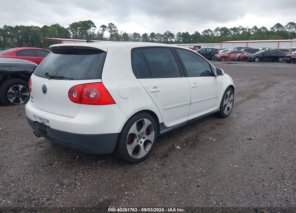 2009 VOLKSWAGEN GTI 4-DOOR VIN: WVWGV71K79W130957