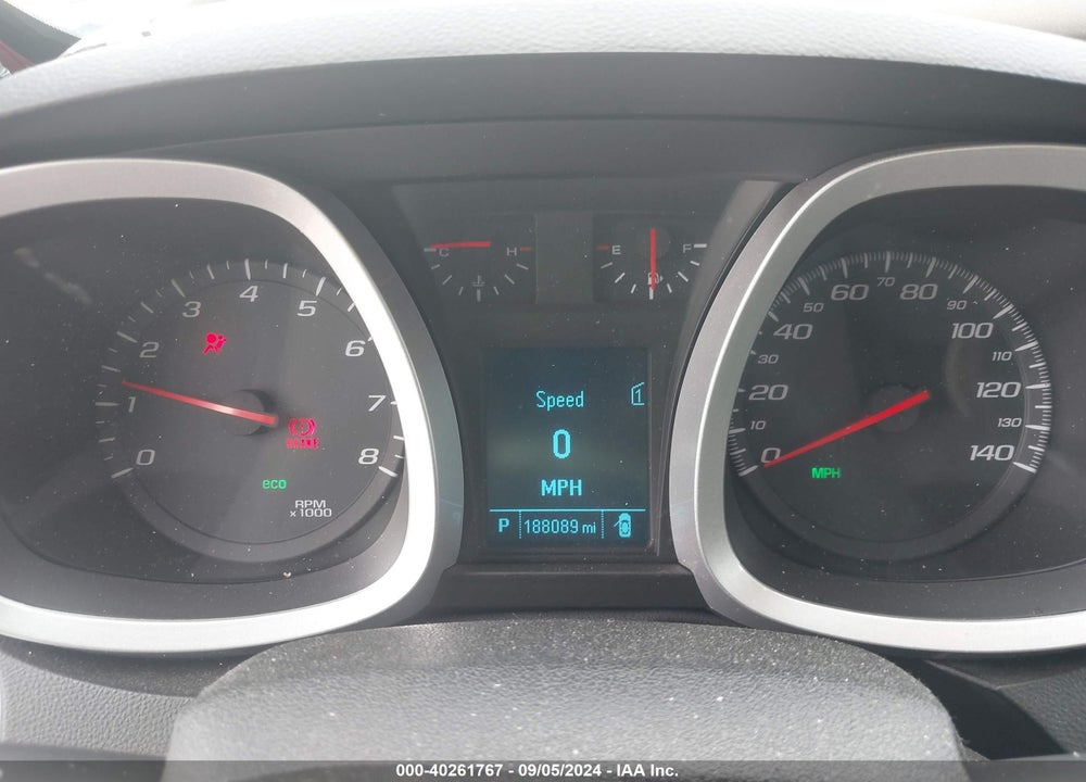 2012 CHEVROLET EQUINOX 1LT VIN: 2GNALDEK9C1329230