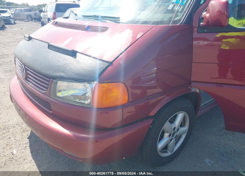 2002 VOLKSWAGEN EUROVAN VIN: WV2MB47022H093439