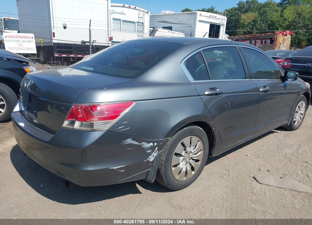 2010 HONDA ACCORD 2.4 LX VIN: 1HGCP2F31AA031907