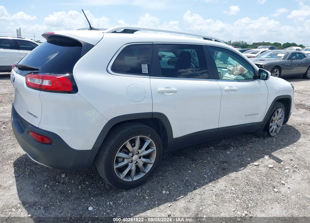2018 JEEP CHEROKEE LIMITED FWD VIN: 1C4PJLDB9JD561705