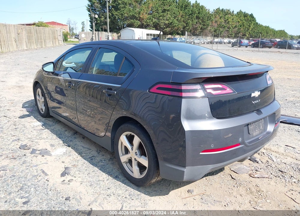 2011 CHEVROLET VOLT VIN: 1G1RD6E49BU101889