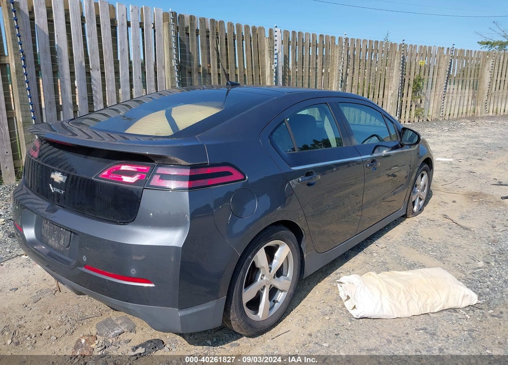 2011 CHEVROLET VOLT VIN: 1G1RD6E49BU101889
