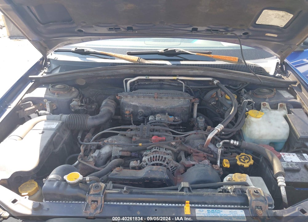 2004 SUBARU FORESTER 2.5XS VIN: JF1SG65604H753609