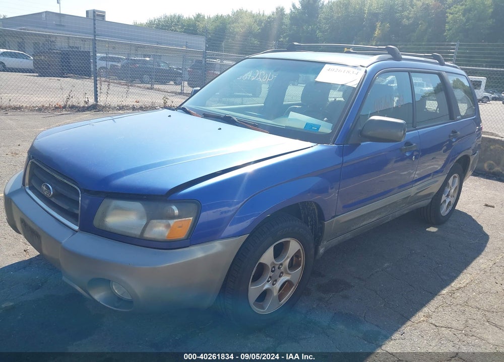 2004 SUBARU FORESTER 2.5XS VIN: JF1SG65604H753609